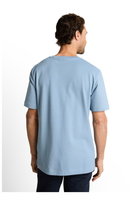 TOM TAILOR 2510 Kék Rövid Ujjú Póló NOOS