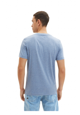 TOM TAILOR 5635, Világoskék Rövid Ujjú Póló