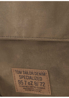 TOM TAILOR DENIM Bendik Shoulder 938, Zöld Táska