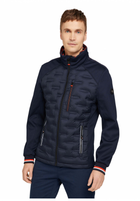 TOM TAILOR Hybrid 9164, Kék Átmeneti Dzseki