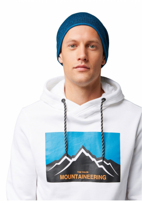 TOM TAILOR Rounded Shape Hat 2773, Kék Sapka