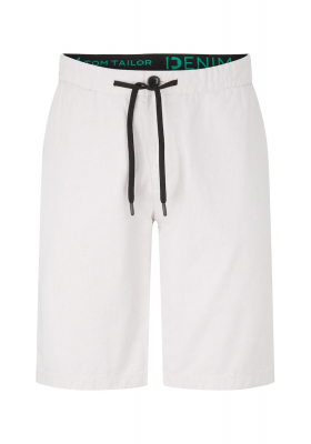 TOM TAILOR DENIM 4983, Bézs Jogging Rövidnadrág