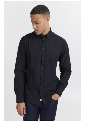 CASUAL FRIDAY Anton 4389, Kék, Kockás Hosszú Ujjú Ing 