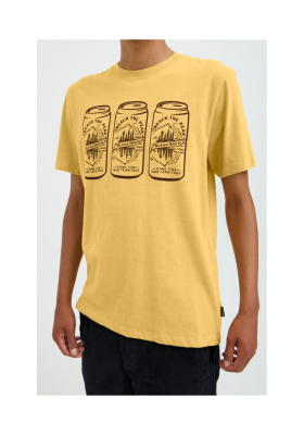 BLEND 7332, Sárga Rövid Ujjú Póló