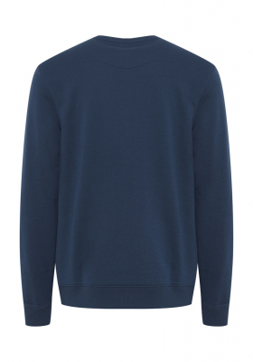 BLEND 7756, Sötétkék Környakú Pulóver Rider Monkey