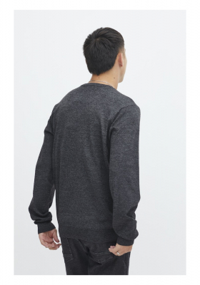 BLEND 5850, Fekete Kötött Pulóver