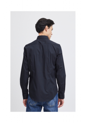 CASUAL FRIDAY Palle 0924, Fekete Hosszú Ujjú Ing, NOOS