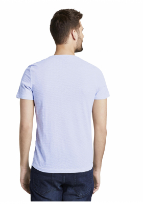 TOM TAILOR Waves 9718, Fehér Rövid Ujjú Póló