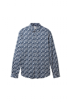 TOM TAILOR 7456, Zöld Hosszú Ujjú Ing