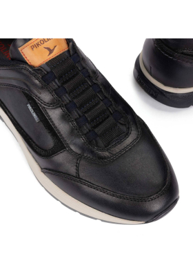 PIKOLINOS Getafe M2B-6439C1-Fekete Borjúbőr Sneaker