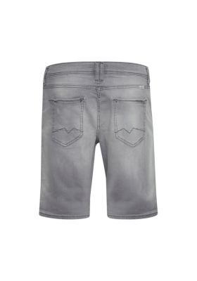 BLEND Twister Fit 3327, Szürke Farmer Rövidnadrág