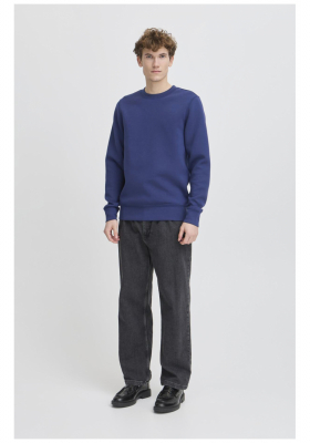 CASUAL FRIDAY Sebastian 4731, Égkék Környakú Pulóver