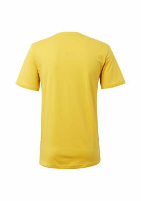 TOM TAILOR Basic 8637, Sárga Rövid Ujjú Póló