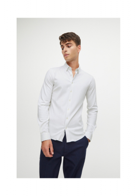 CASUAL FRIDAY Arthur, 4841 Fehér Hosszú Ujjú Ing, NOOS