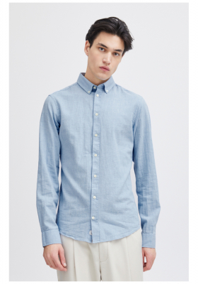 CASUAL FRIDAY Anton 4573, Világoskék Hosszú Ujjú Ing