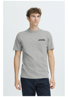 CASUAL FRIDAY Ebott, 6088 Szürke Rövid Ujjú Póló