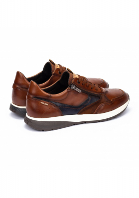 PIKOLINOS Getafe M2B-6398C1, Barna Borjúbőr Sneaker