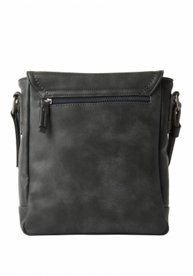 TOM TAILOR Faux Leather Shoulder Bag 20201, Táska, Fekete