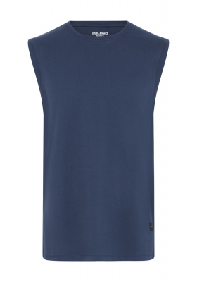 BLEND Jaxy 8770, Kék Ujjatlan Póló