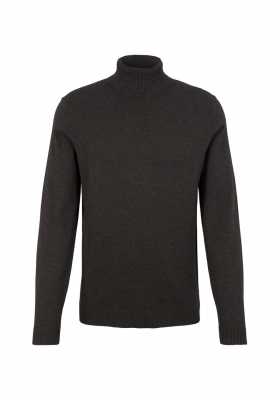 TOM TAILOR 2304, Szürke Kötött Garbo Pulóver