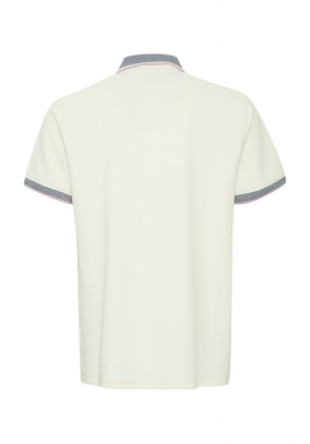 BLEND Elmo 7916, Törtfehér Rövid Ujjú Ingpóló