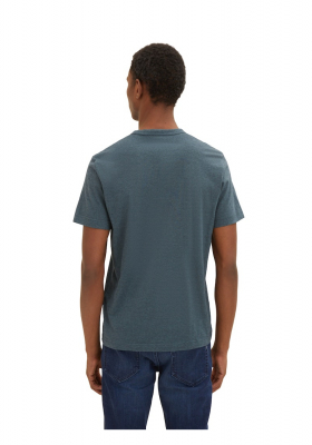 TOM TAILOR 5549, Zöld Rövid Ujjú Póló