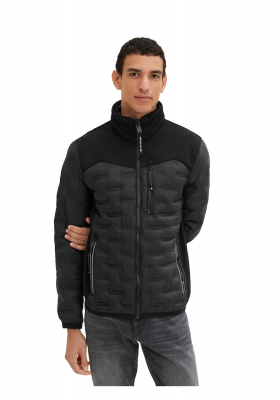 TOM TAILOR 4036, Fekete Átmeneti Dzseki