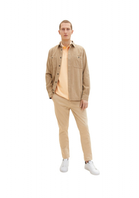 TOM TAILOR 5900, Narancs Rövid Ujjú Ingpóló