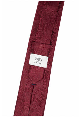 ETERNA 9448, Bordó Jacquard Mintás Selyem Nyakkendő
