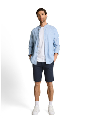 TOM TAILOR 9729, Sötétkék Chino Rövidnadrág