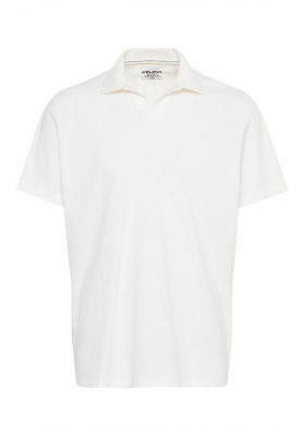 BLEND Eskild 7949, Fehér Rövid Ujjú Ingpóló