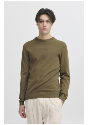 CASUAL FRIDAY Osvald, 5633, Zöld Kötött Pulóver