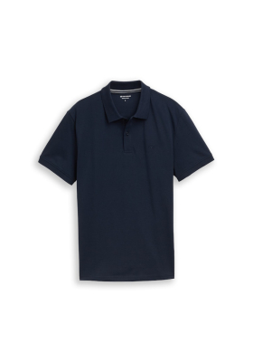 TOM TAILOR 1006, Sötétkék Rövid Ujjú Ingpóló