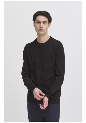 CASUAL FRIDAY Osvald, 5633, Fekete Kötött Pulóver