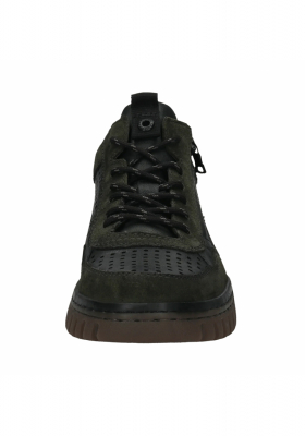 BUGATTI 331-ATG34, Zöld Bőr Magasszárú Cipő