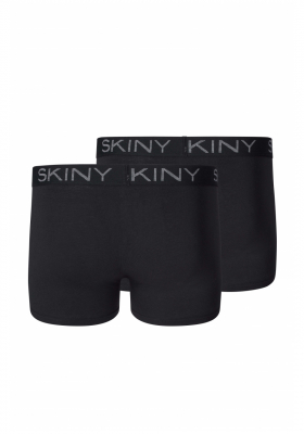 SKINY Cotton Multipack 6835, Boxernadrág, Dupla, Fekete NOS
