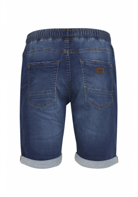 BLEND Jogg Blizzard 0813, Középkék Farmer Rövidnadrág