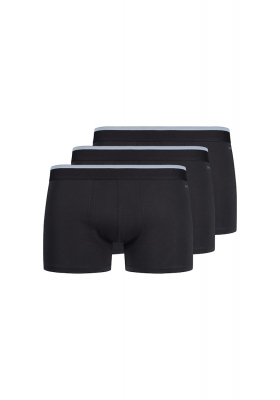 SKINY Cotton Multipack 5742, Fekete Boxer Tripla Csomag