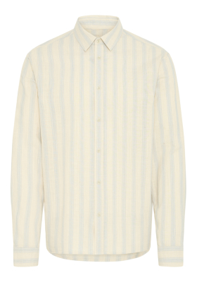 BLEND Daris 0307, Halványkék Csíkos Hosszú Ujjú Ing