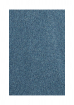 CASUAL FRIDAY Karl 3971, Acélkék Kötött Gyapjú Garbo Pulóver, NOOS