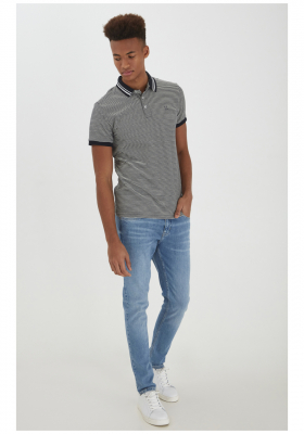 CASUAL FRIDAY Theis 3916, Kék Rövid Ujjú Ingpóló