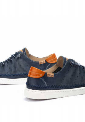 PIKOLINOS Alicante 6096, Kék Borjúbőr Sneaker