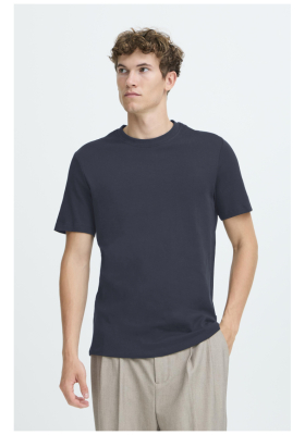 CASUAL FRIDAY Nilo 5642, Sötétkék Rövid Ujjú Póló