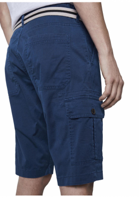 TOM TAILOR Printed Cargo 6281, Kék Cargo Rövidnadrág