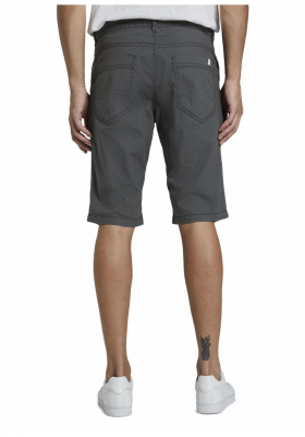 TOM TAILOR Chino Shorts 6331, Szürke Chino Rövidnadrág