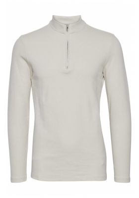 CASUAL FRIDAY 4326, Zippes Pulóver, Bézs