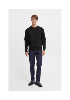 CASUAL FRIDAY Sebastian 4731,Fekete Környakú Pulóver, NOOS