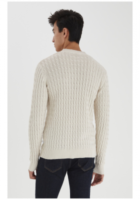 CASUAL FRIDAY Karl 3807, Bézs Kötött Pulóver