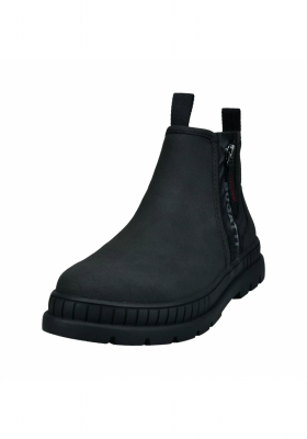 BUGATTI AGB56, Fekete Magasszárú Cipő