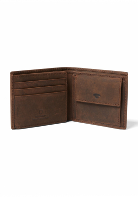 TOM TAILOR Ron Wallet 25306, Barna Pénztárca